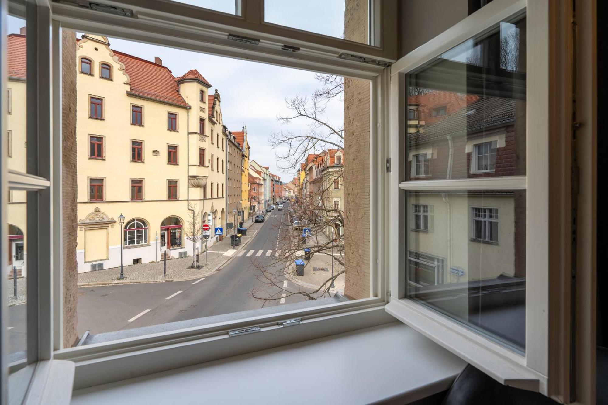 Apartmenthaus Burkhardt Meißen Buitenkant foto