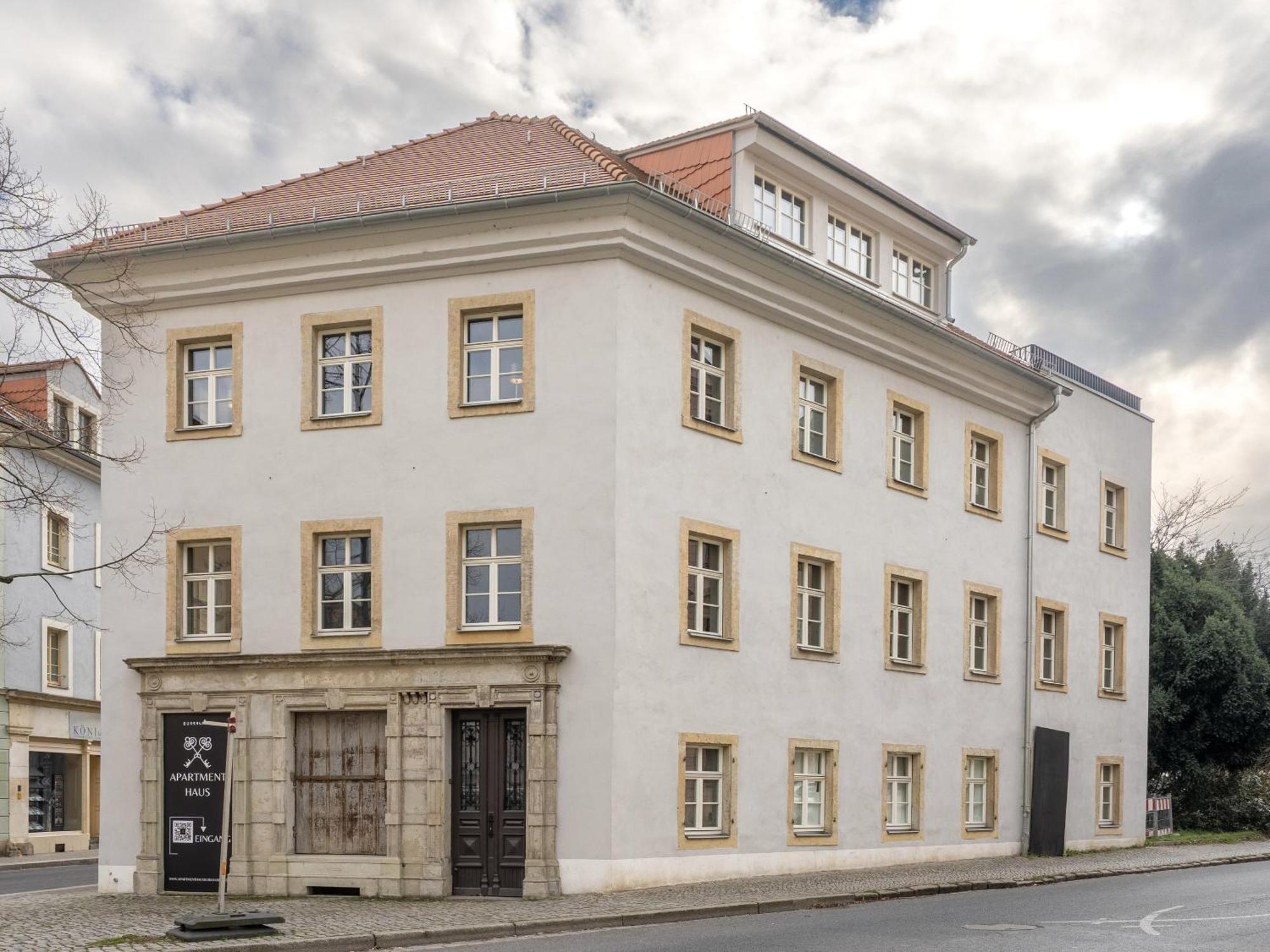 Apartmenthaus Burkhardt Meißen Buitenkant foto